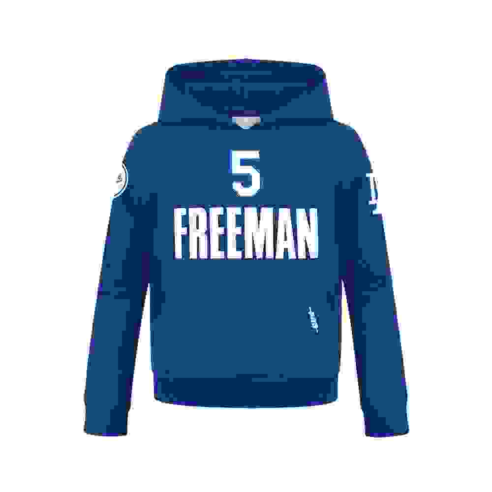 Pro Standard MLB LA Dodgers Freddie Freeman #5 Classic Player Name & Number Big Boys' PO Hoodie